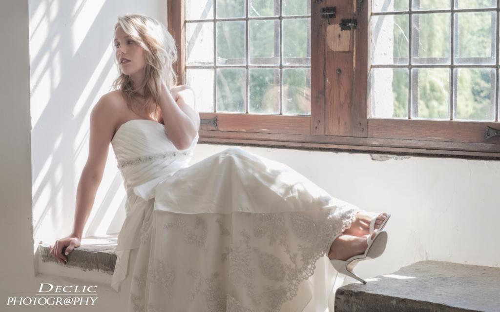 belle ambiance avec une robe de mariage