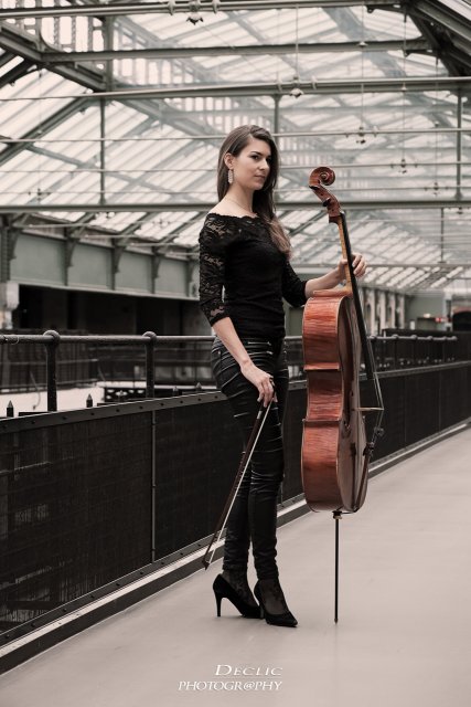 Violoncelliste professionnel portrait